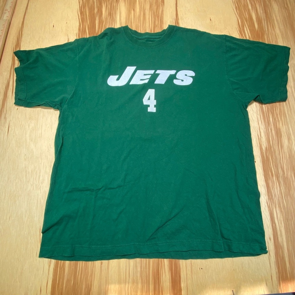 Brett Favre New York Jets‎ Shirt Jersey Mens XL Green - Picture 3 of 5